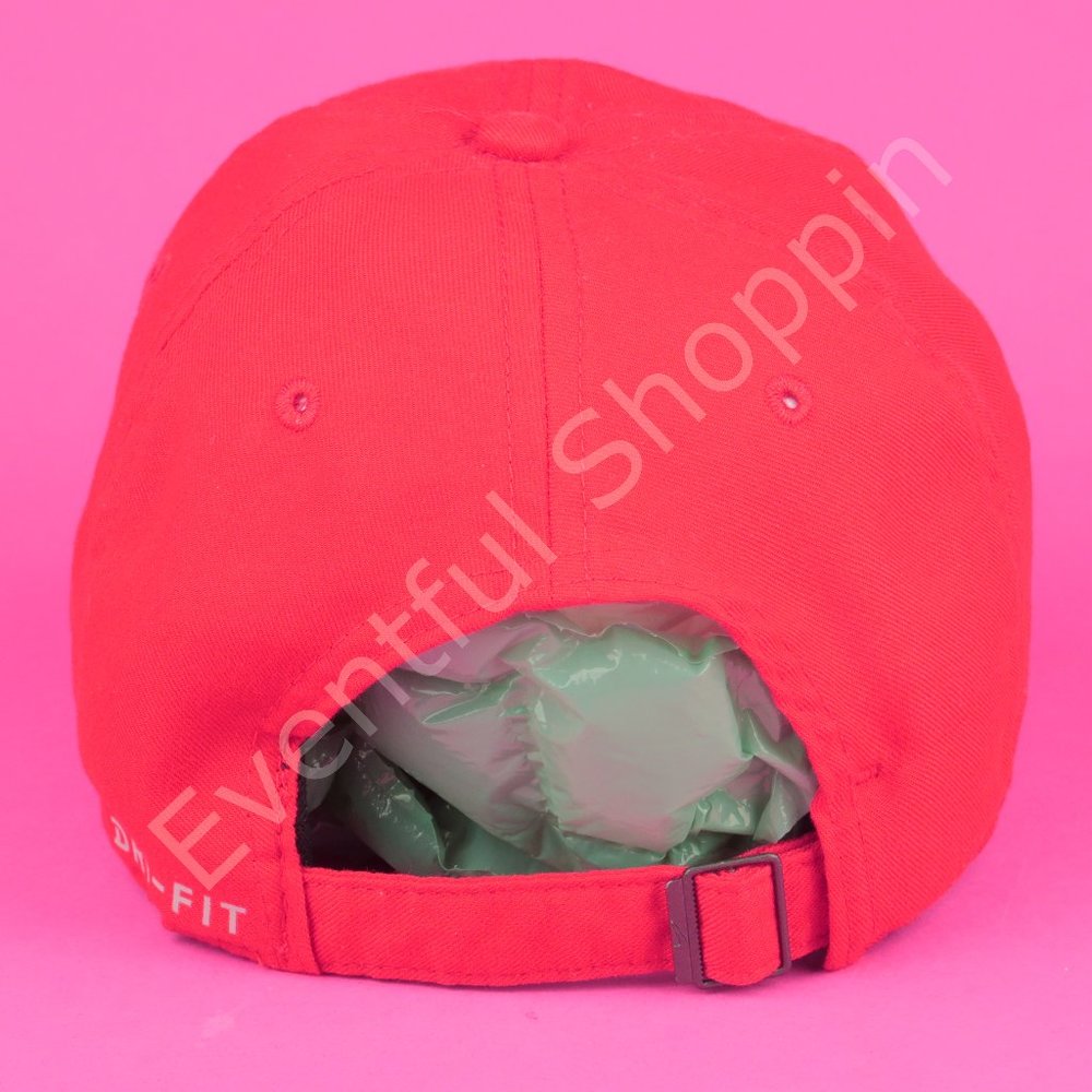 Nike Red Georgia Bulldogs Vault Swoosh Heritage 86 Adjustable Hat in Red - Picture 4 of 12